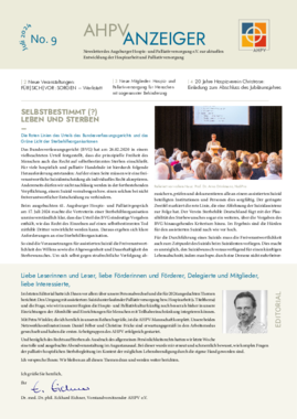 AHPV-Anzeiger No.9, Juli 2024